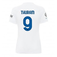 Inter Milan Marcus Thuram #9 Udebanetrøje Dame 2023-24 Kortærmet